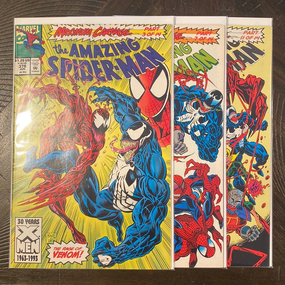 Amazing Spider-man 378-379-380